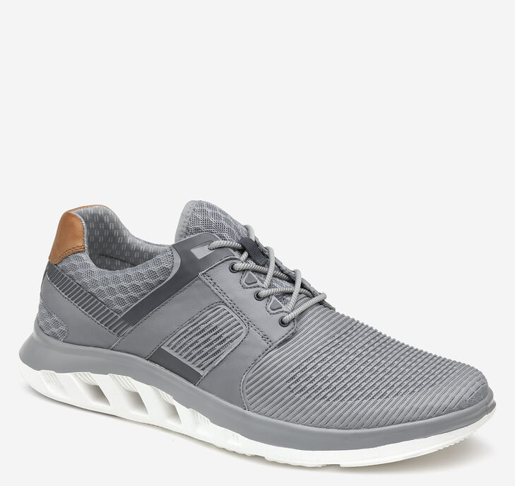 Johnston & Murphy Activate Plain Toe Sneakers Herr - Grå Skor [FO2304815]